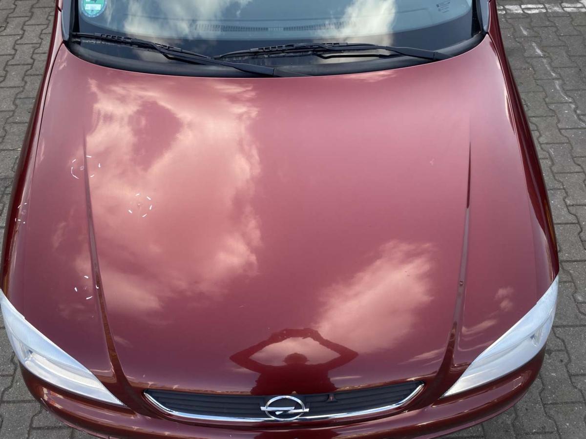 Opel Astra G original Motorhaube Z549 Marseillerot Bj.1999